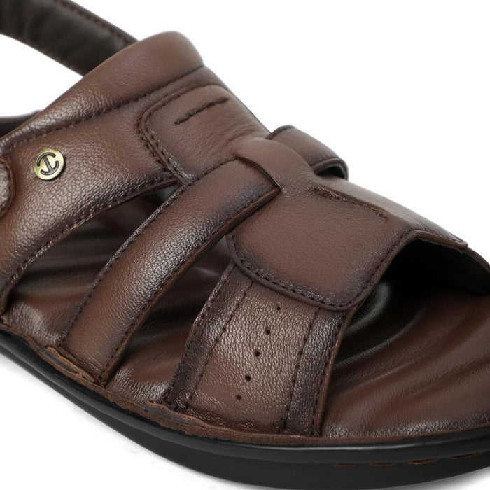 Healers By Liberty ERL-13 Formal Sandal For Mens (Tan)