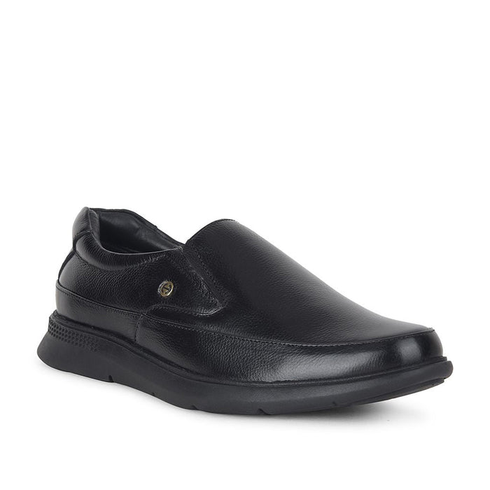 Healers by Liberty Men UVI-8 Black Formal Non Lacing Shoes