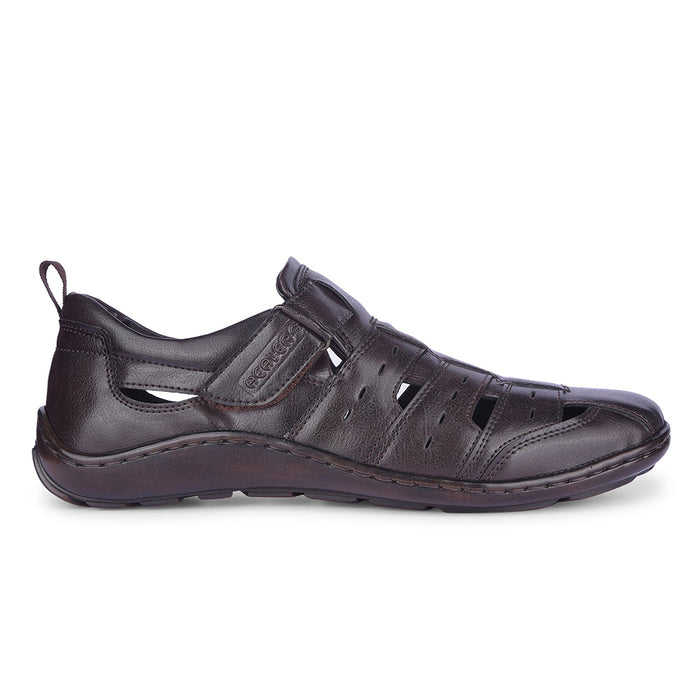Healers By Liberty Mens LB13-5E Brown Casual Sandal