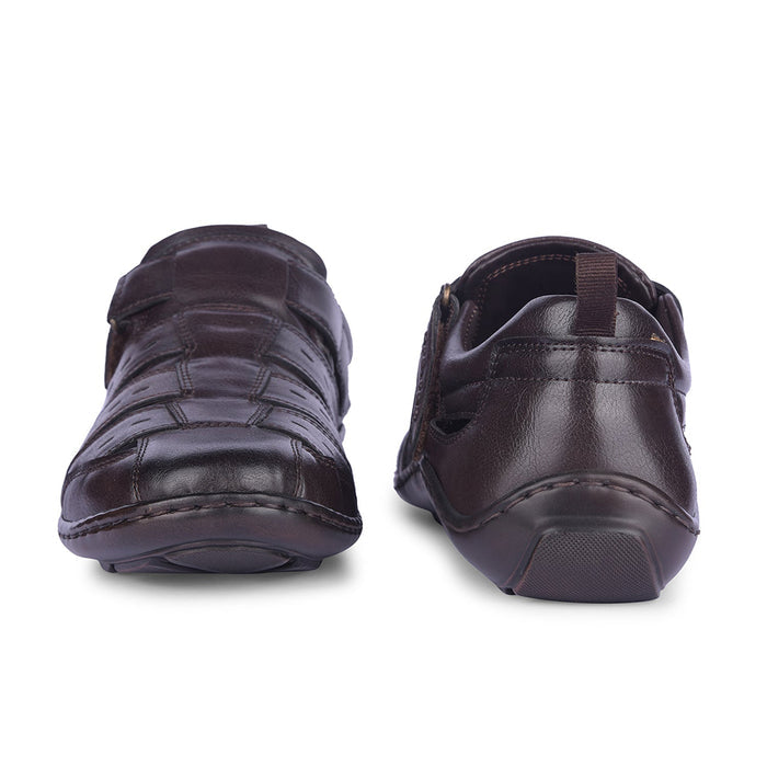 Healers By Liberty Mens LB13-5E Brown Casual Sandal