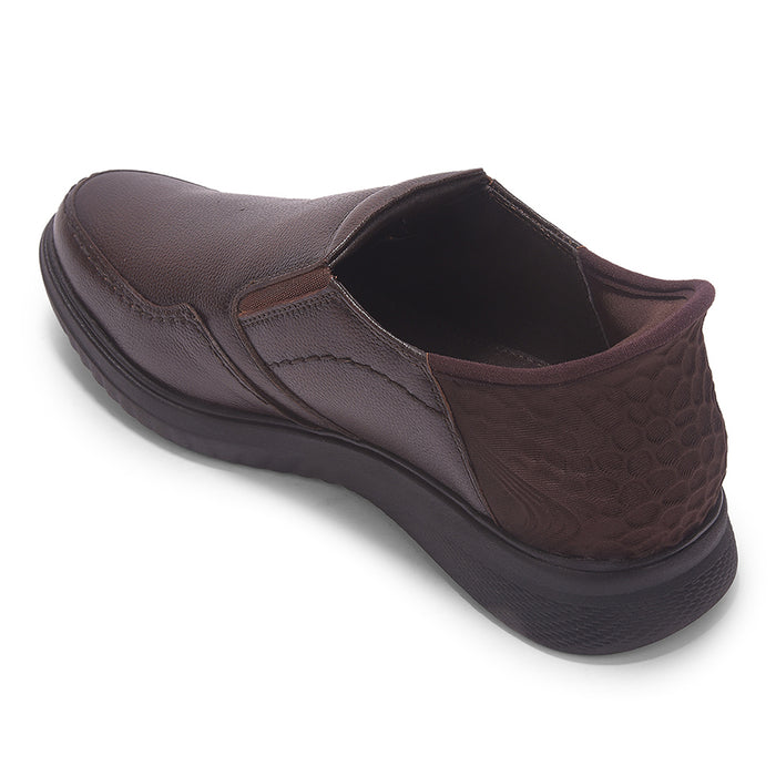 Healers By Liberty Mens Uvi 25 Brown Formal Non Lacing Shoes