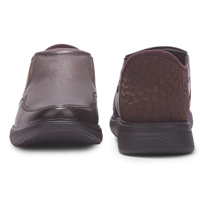 Healers By Liberty Mens Uvi 25 Brown Formal Non Lacing Shoes