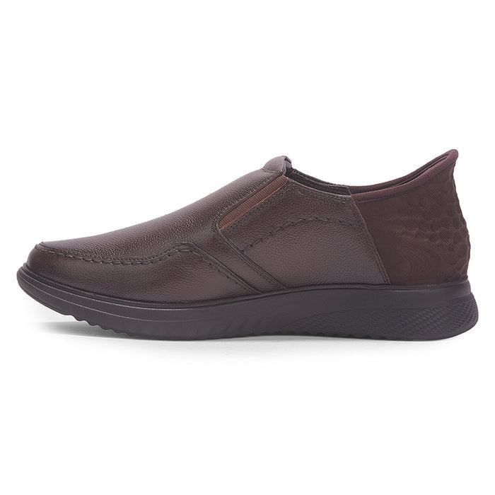 Healers By Liberty Mens Uvi 25 Brown Formal Non Lacing Shoes