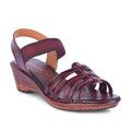 Healers By Liberty Women TLO-57 Cherry Wedges Fashion Sandal