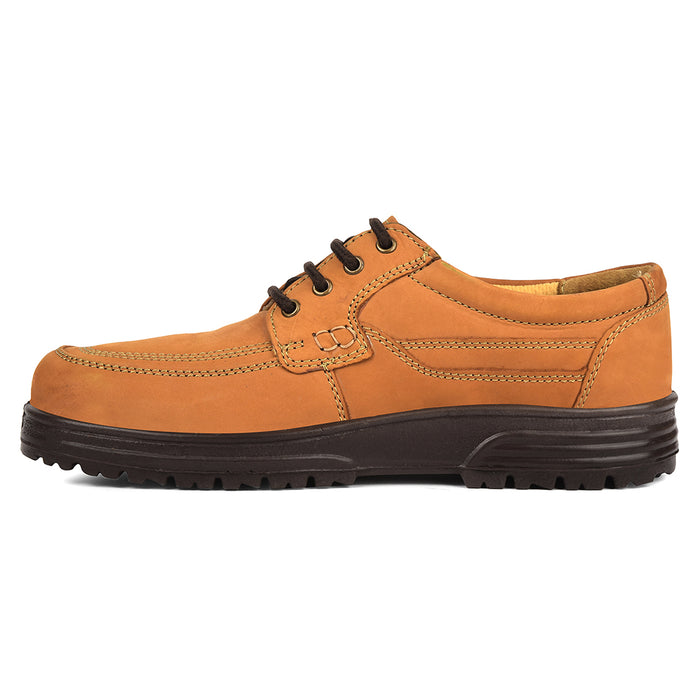 Healers Camel Formal Lacing Derby Shoes For Men 719053An By Liberty