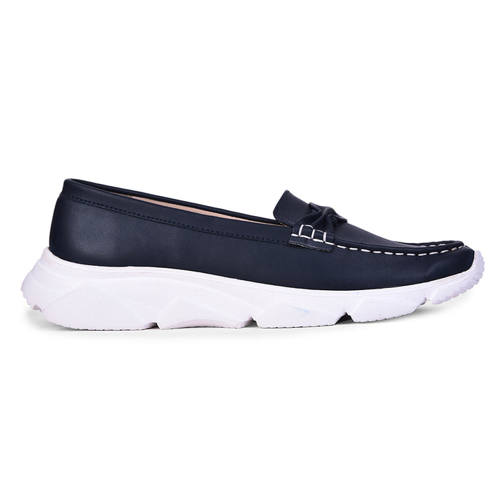 Healers Casual Blue Loafers For Women C275-1 By Liberty