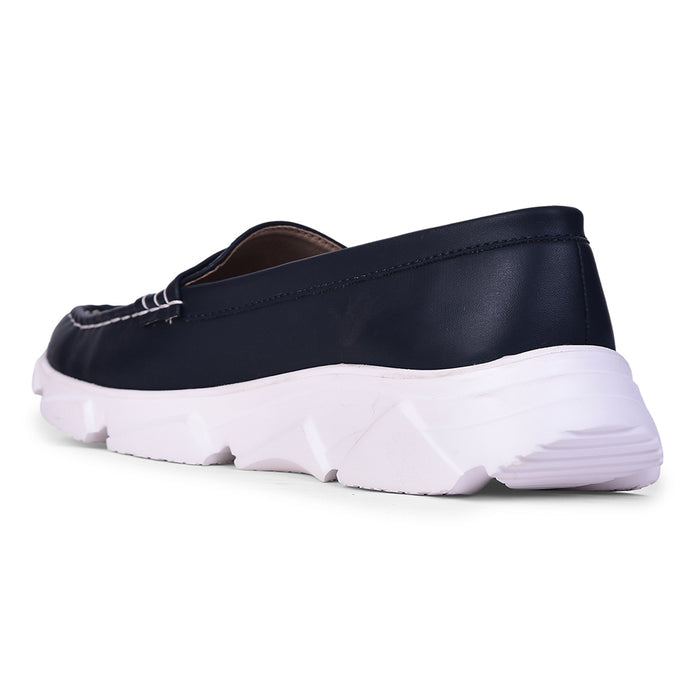 Healers Casual Blue Loafers For Women C275-1 By Liberty