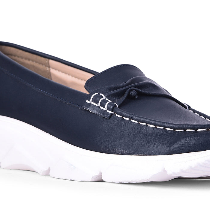 Healers Casual Blue Loafers For Women C275-1 By Liberty