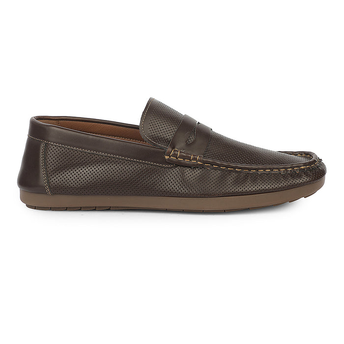 Healers GI-FDMN-53 Tan Casual Non Lacing Loafers for Men by Liberty