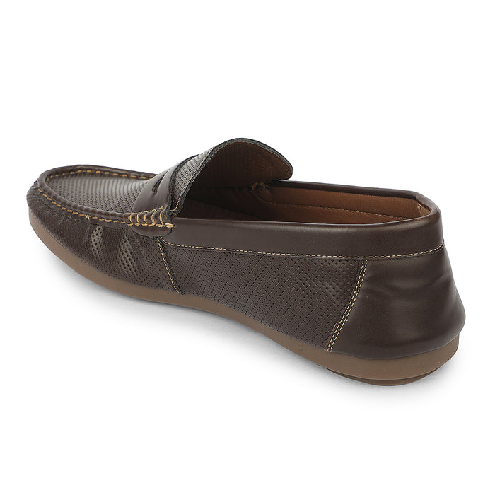 Healers GI-FDMN-53 Tan Casual Non Lacing Loafers for Men by Liberty
