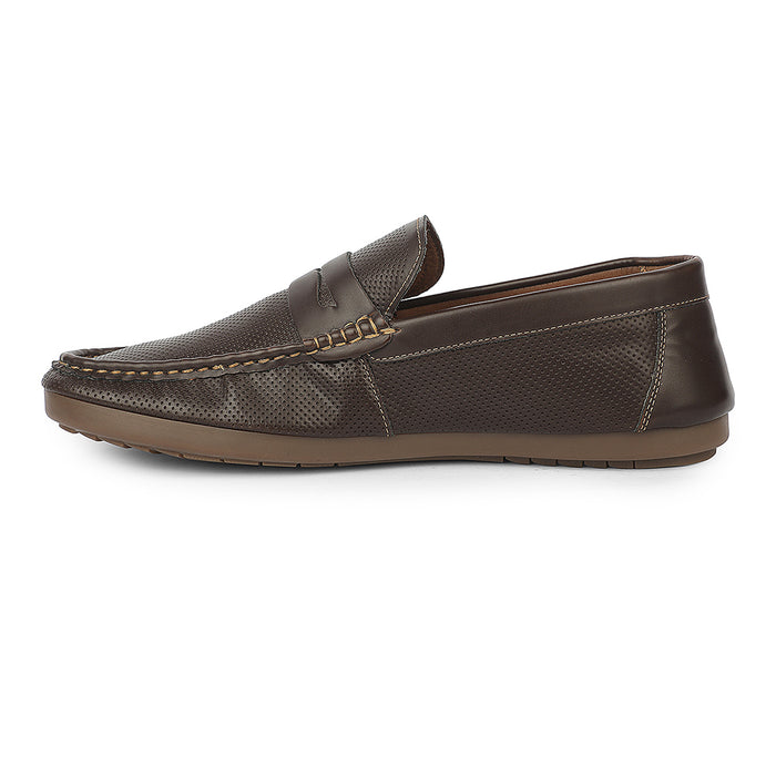 Healers GI-FDMN-53 Tan Casual Non Lacing Loafers for Men by Liberty