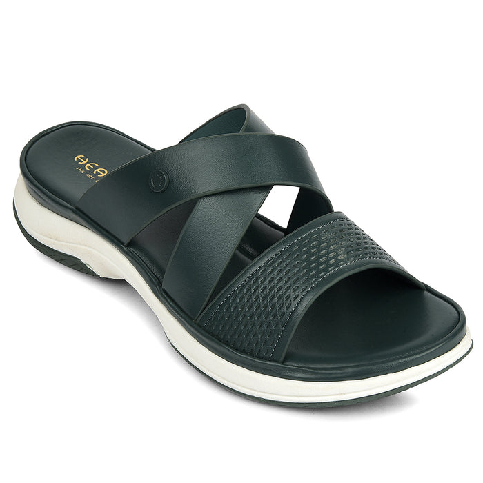 Healers Green Casual Sandal For Women Zq Dm 04 By Liberty