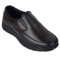 Healers Hml 90E Brown Formal Non Lacing Mocassin Shoes For Men By Liberty