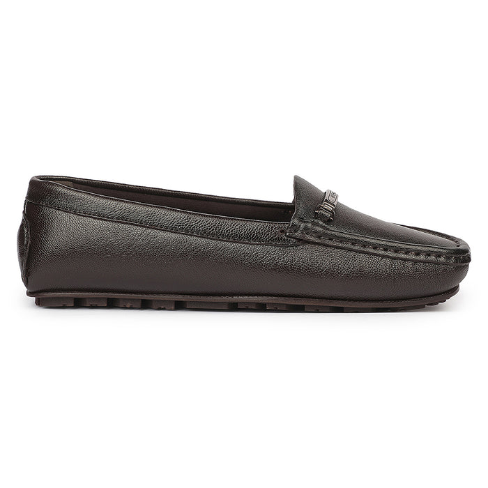 Healers Jjl 26 Brown Everyday Comfort Casual Ballerina Shoes For Women