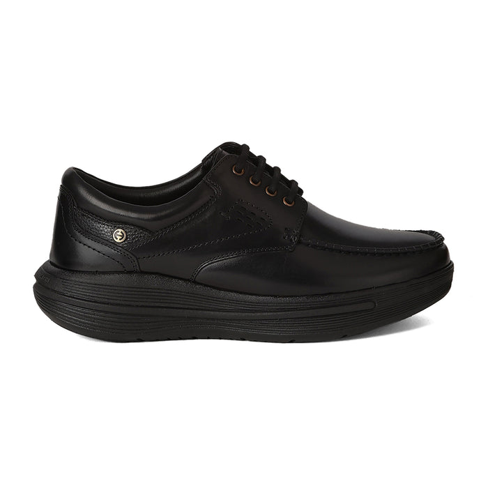 Healers Ler 1 Black Formal Lacing Derby Shoes For Men By Liberty