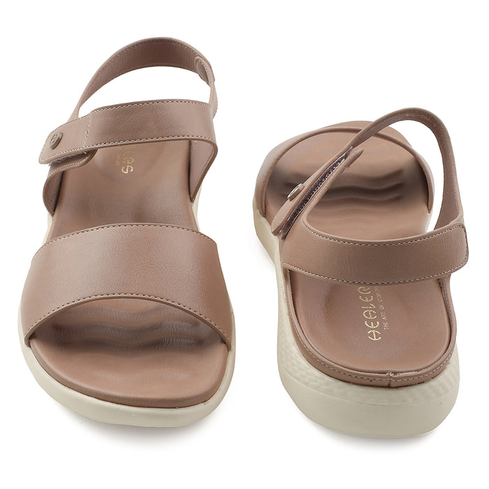 Healers Pink Casual Flat Sandal For Women ZQ-DM-01 By Liberty