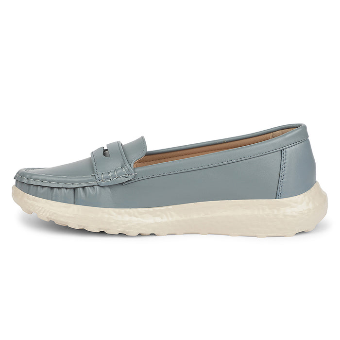 Healers Sky Blue Casual Flat Ballerina For Women Zq Fdbl 11 By Liberty