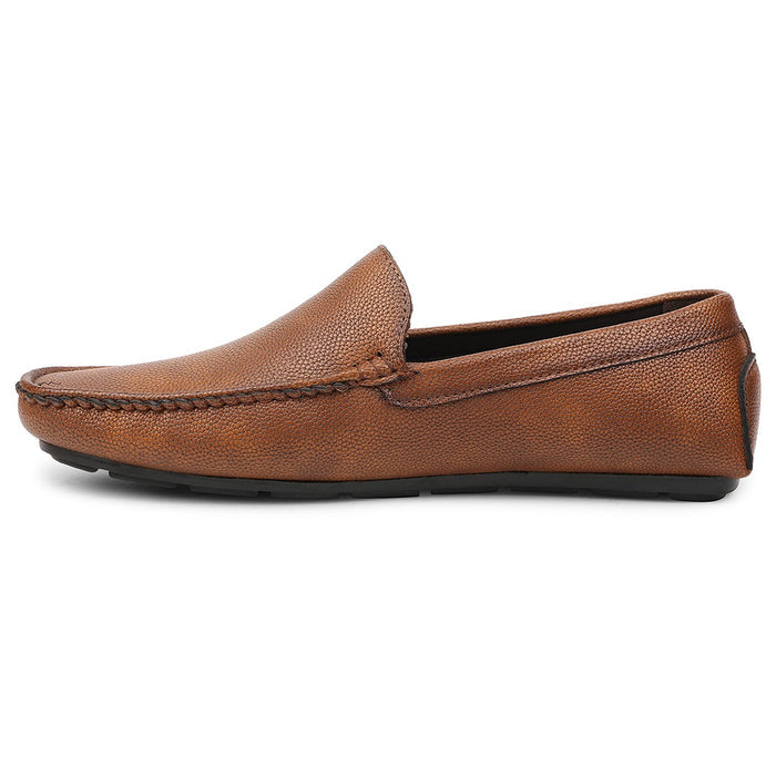 Healers Vcl 108 Tan Casual Loafers Shoes For Men By Liberty
