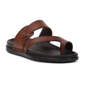 Buy Healers Wonder 10 Tan Formal Slippers For Men