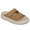 Healers ZQ-DMSL-07 Everday Comfort Tan Casual Slipn on Slippers for women by Liberty