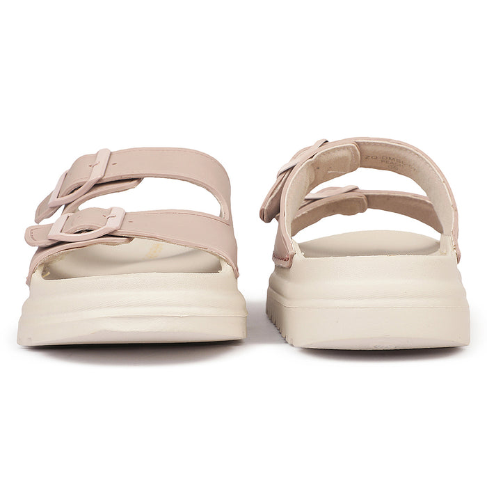 Healers Zq Dmsl 07 Everyday Comfort Peach Casual Slippers For Women