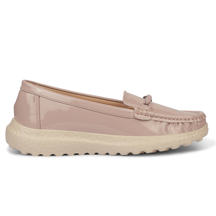 Healers ZQ-FDBL-08 Bellies Peach Casual Ballerina Shoes for women by Liberty