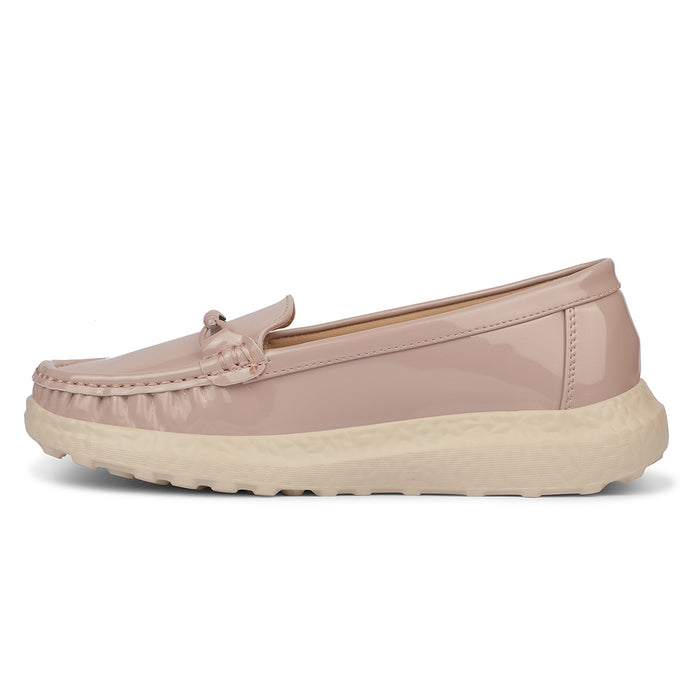 Healers ZQ-FDBL-08 Bellies Peach Casual Ballerina Shoes for women by Liberty