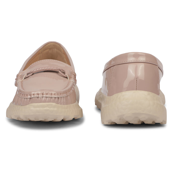 Healers ZQ-FDBL-08 Bellies Peach Casual Ballerina Shoes for women by Liberty