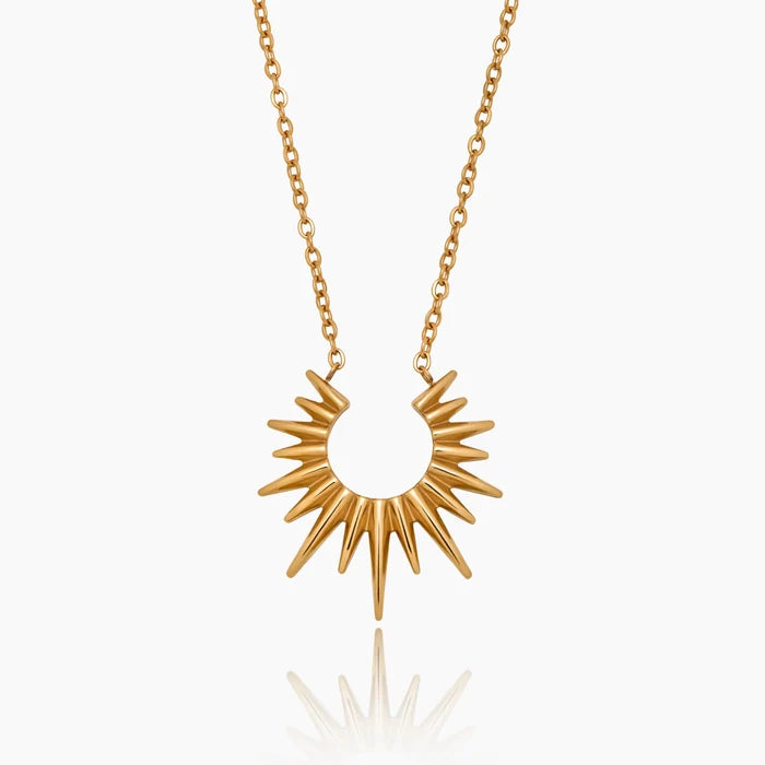 Helia Sunburst Necklace