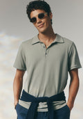 Henri Pique Polo - Pale Green