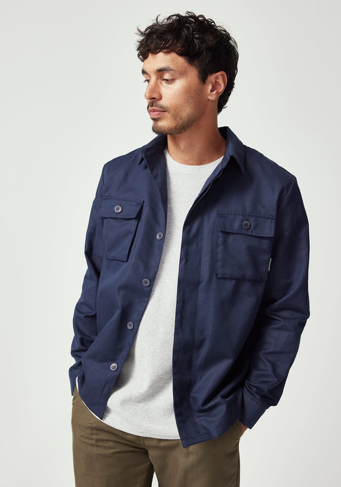 Irving Overshirt - Dark Sky