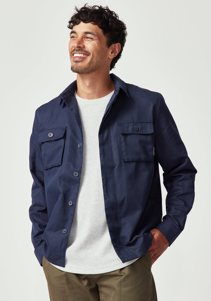 Irving Overshirt - Dark Sky