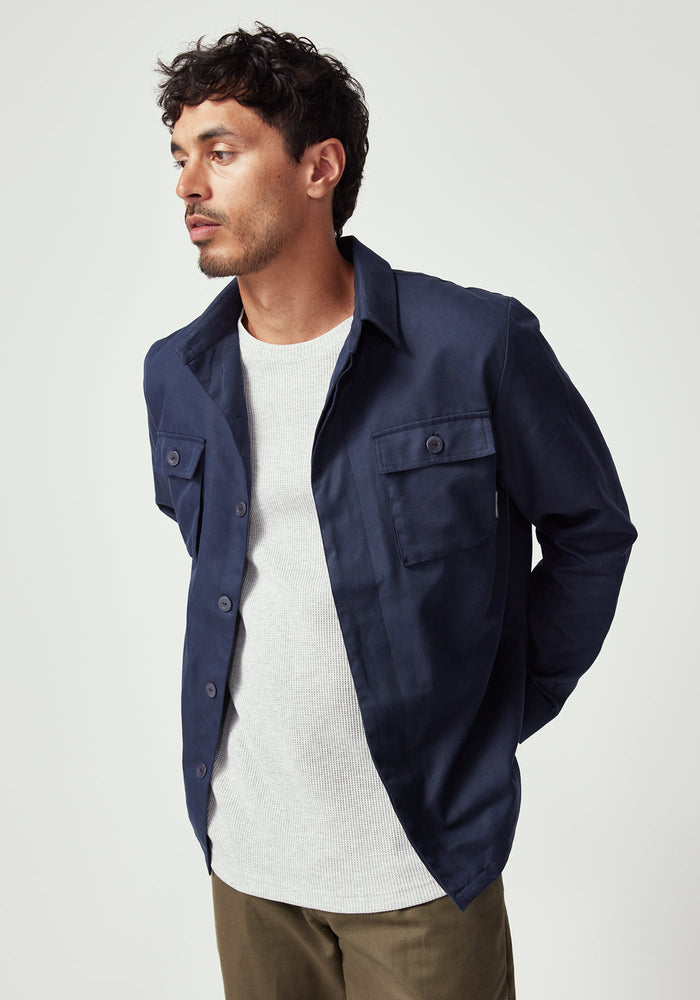 Irving Overshirt - Dark Sky
