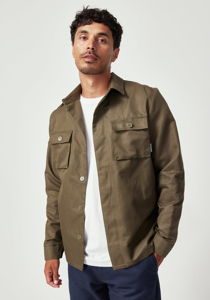 Irving Overshirt - Moss