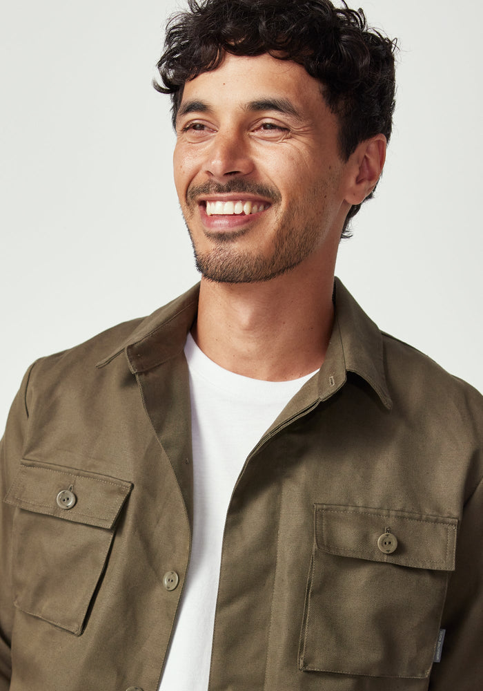 Irving Overshirt - Moss