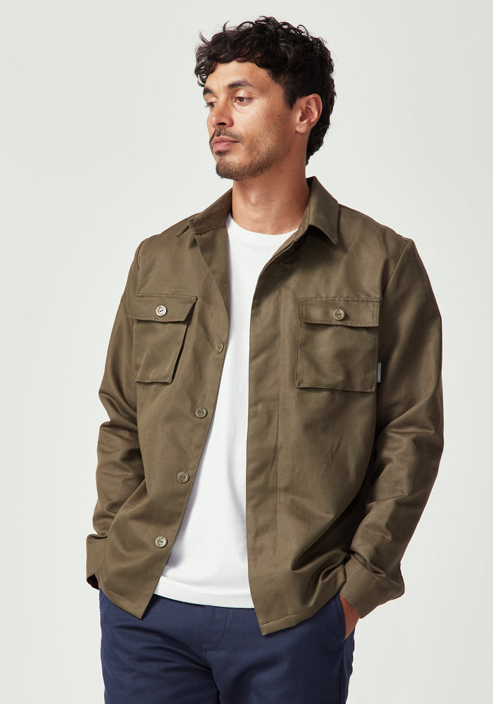 Irving Overshirt - Moss