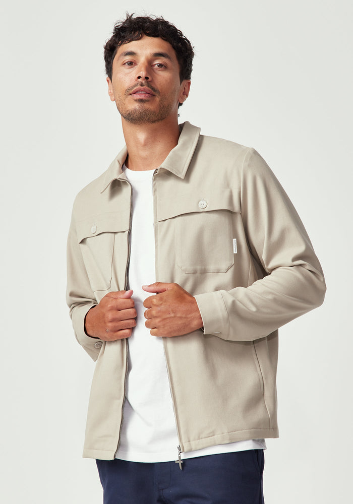 Isaac Jacket - Clay