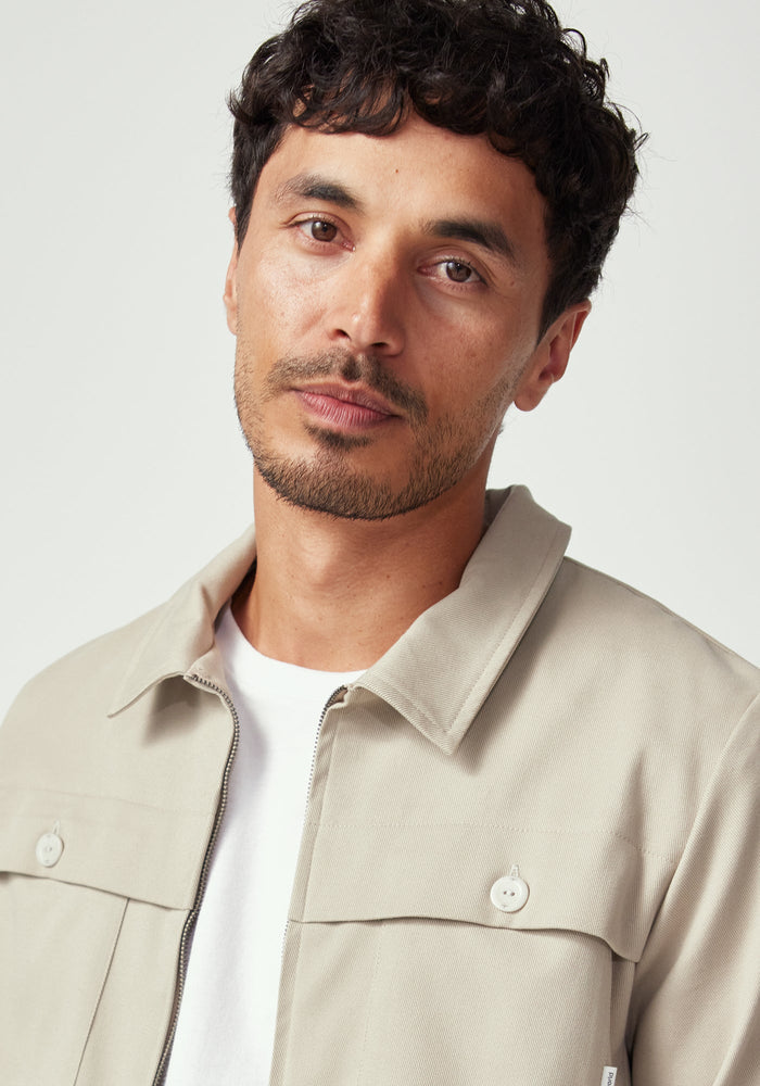 Isaac Jacket - Clay