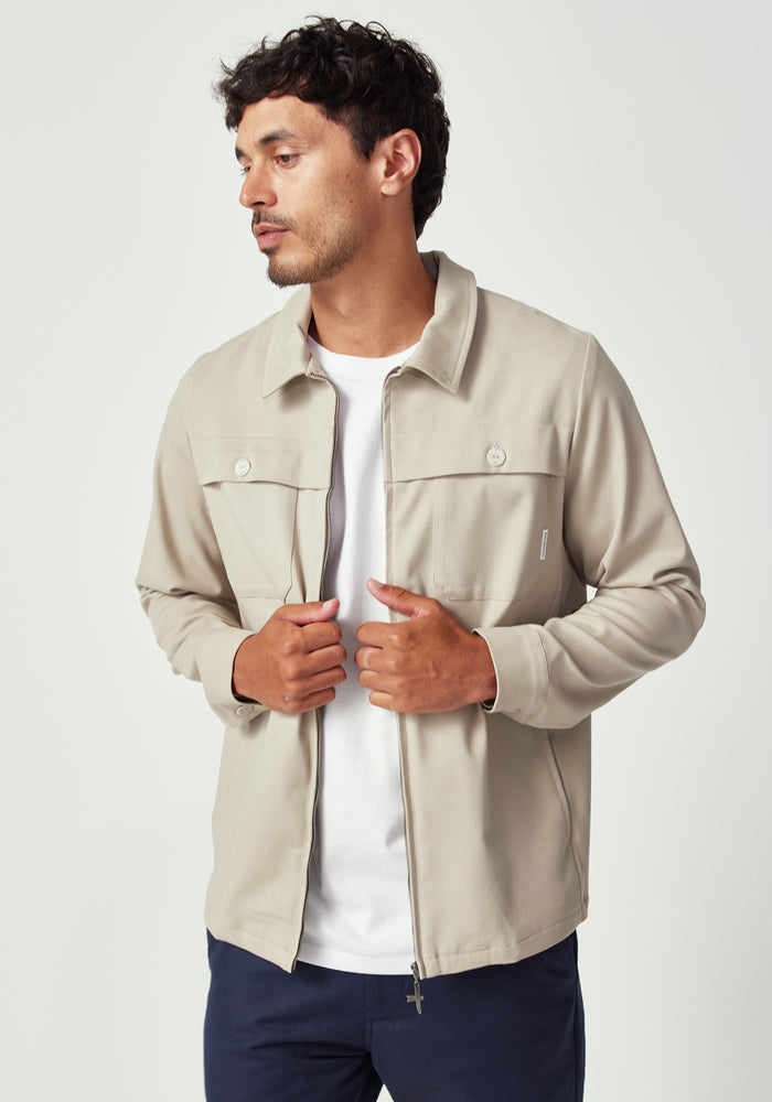 Isaac Jacket - Clay