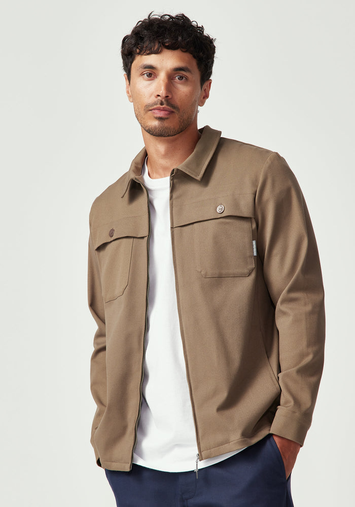 Isaac Jacket - Flax