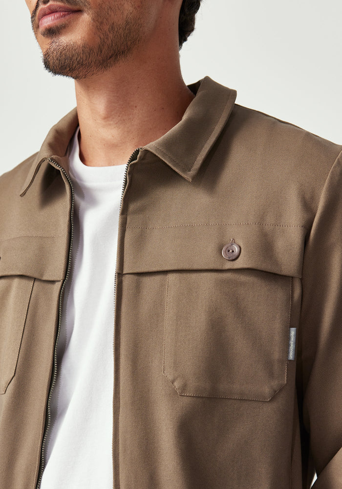 Isaac Jacket - Flax