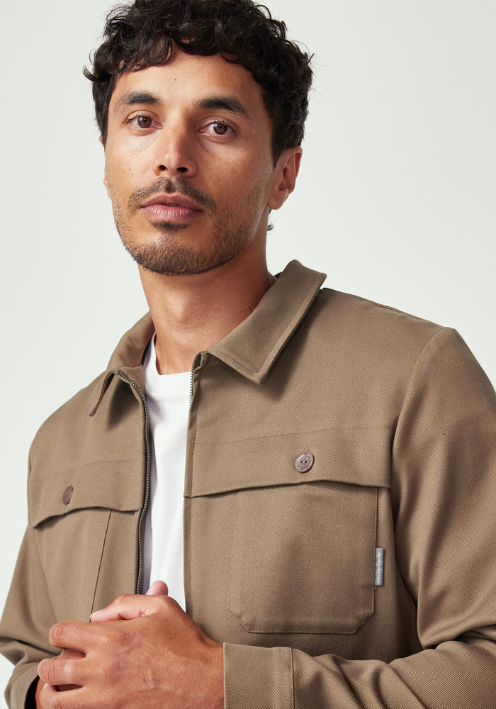 Isaac Jacket - Flax