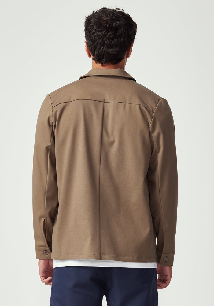 Isaac Jacket - Flax