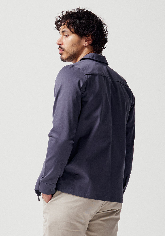 Isaac Jacket - Stone Blue