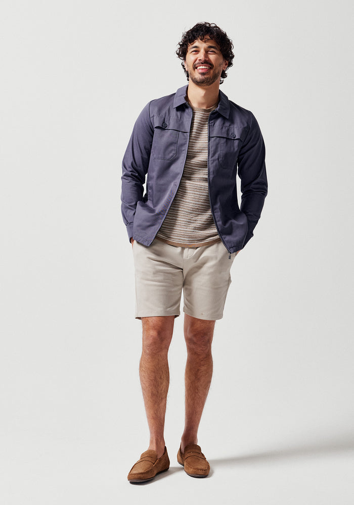 Isaac Jacket - Stone Blue