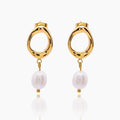 Isla Pearl Hoops