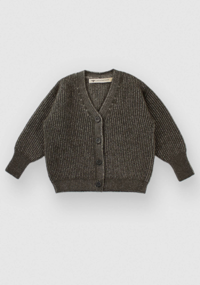 Iti Willow Cardi - Basalt/Fog