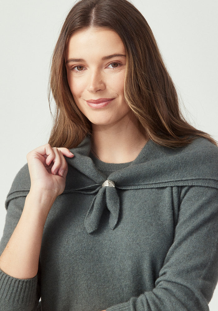 Kapua Triangle Scarf - Kanuka