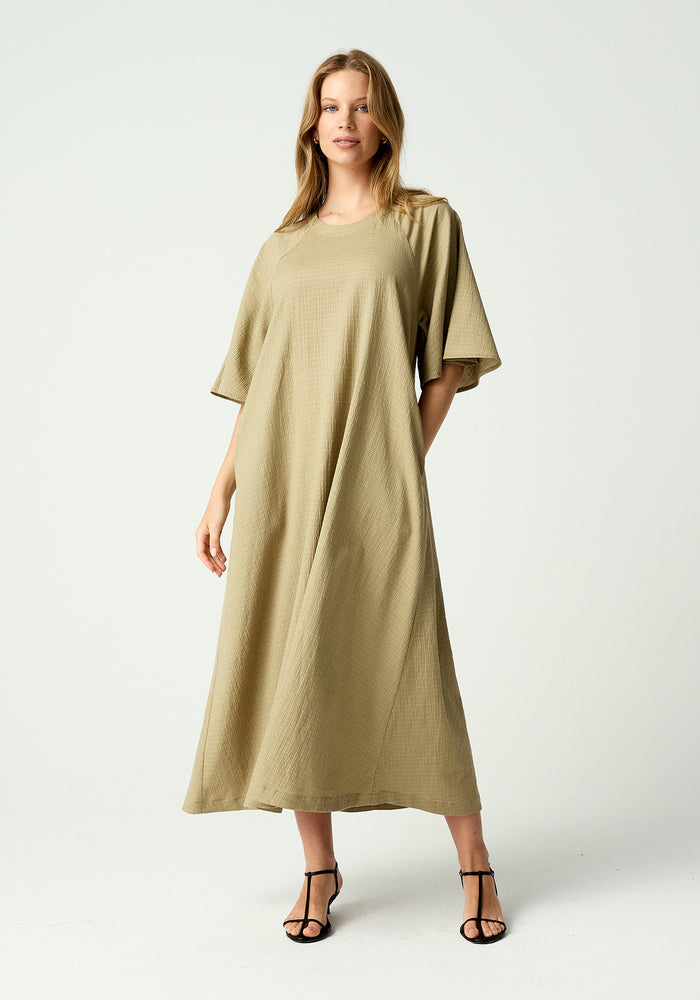 Lea Dress - Evergreen Check