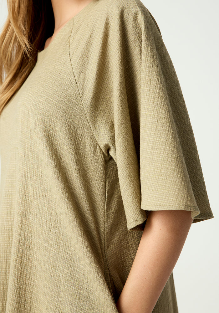 Lea Dress - Evergreen Check